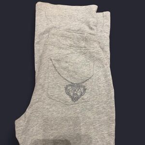 Super rare vintage y2k mcbling pocket design flared low rise sweatpants